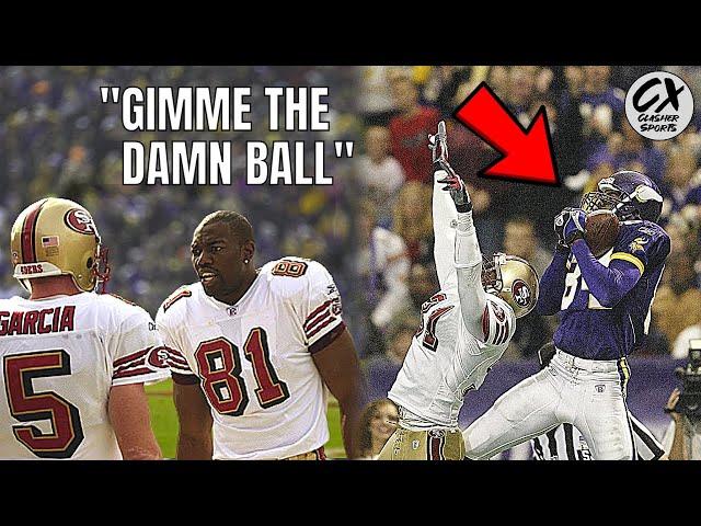 The Game Where Terrell Owens Went 1 on 1 Against Randy Moss