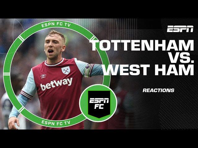 'West Ham have a PROBLEM!" ️ - Craig Burley reacts to their performance vs. Tottenham | ESPN FC