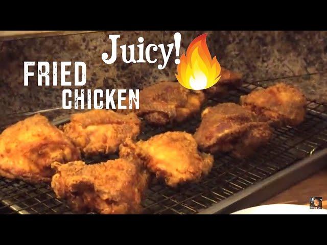 JUICY FRIED CHICKEN  How To make fried chicken thighs