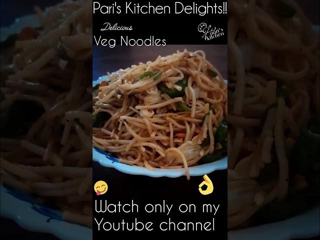 Delicious Veg Noodles  | Street-Style Recipe at Home  #comfortfood #youtubeshorts