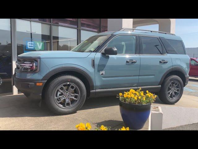 Peek inside the 2021 Ford Bronco sport