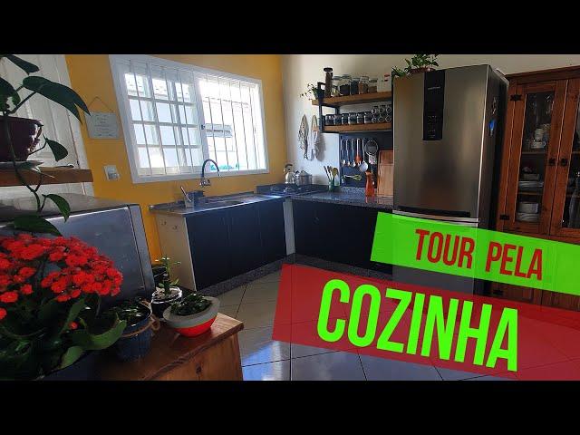 TOUR pela minha COZINHA + antes e depois dela | VIDA LOUCA DE CASADA