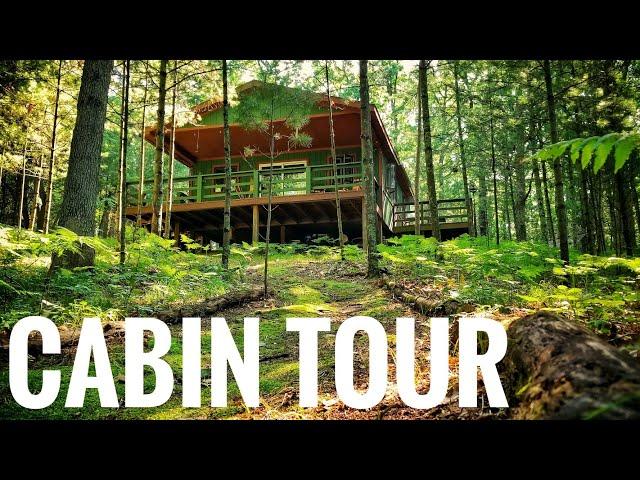 Off- grid Cabin Tour | Weekend Getaway | Northern Michigan