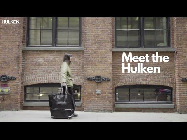 Introducing HULKEN - Reusable Grocery, Laundry Bag On Wheels - Perfect for Schlepping Around