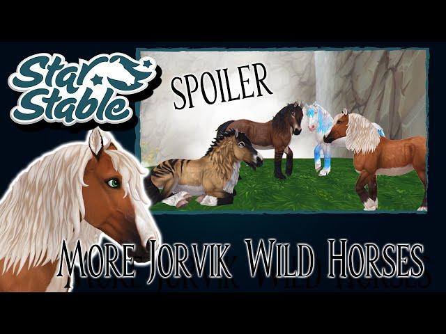 Unreleased Jorvik Wilds - Closer look on color and mane styles (released)