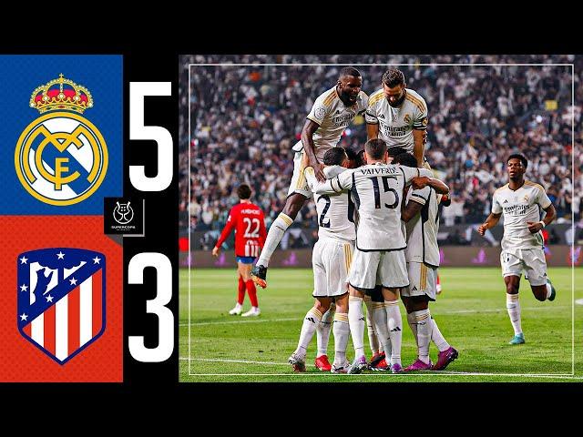 Real Madrid 5-3 Atlético de Madrid | HIGHLIGHTS | Spanish Super Cup