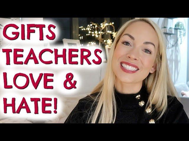 GIFTS TEACHERS LOVE AND HATE!  WHAT TO BUY A TEACHER?  |  EMILY NORRIS