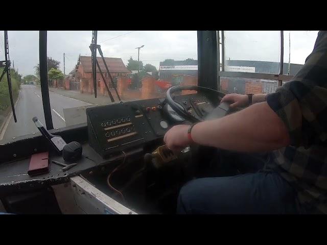 How NOT to drive a Semi-Auto Bristol RE Bus.