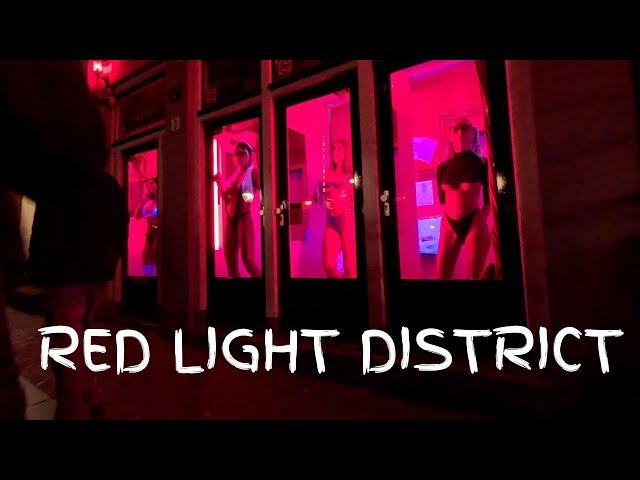 Amsterdam Red Light District + NightLife 