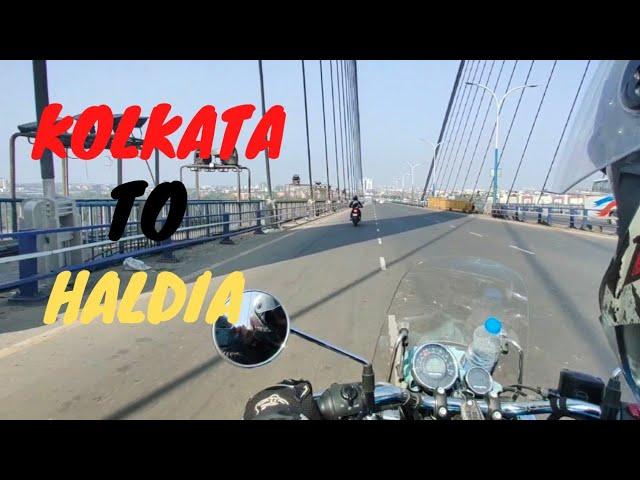 Kolkata to Haldia road trip 2022 me & Tiyasha | Oneday trip| Morning Ride #vlog