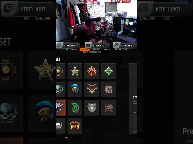 PRESTIGE MASTER LVL 200 OLD PRESTIGE EMBLEMS #callofduty #bo6 #callofduty