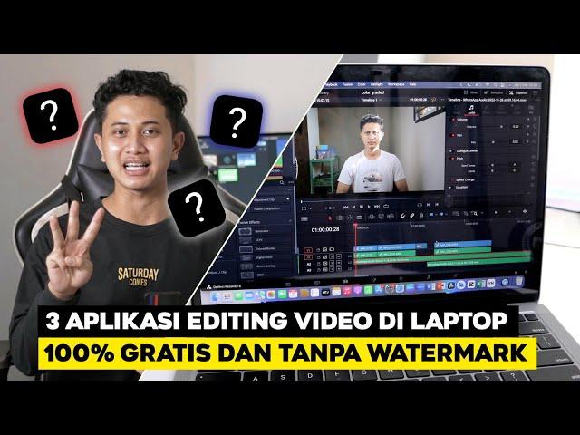 3 Software Edit Video di Laptop/pc 100% Gratis & Tanpa Watermark