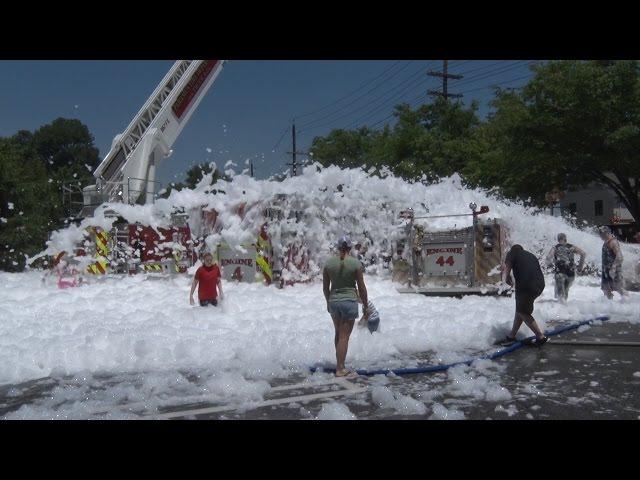 Paramus,nj Fire Department Company 4 Triple Wetdown  6/7/15