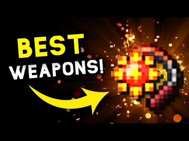 The BEST WEAPONS For BEGINNERS in Terraria 1.4.4!