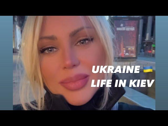 UKRAINE  LIFE IN KIEV, JANUARY 14, 2025. The Streets of Kiev, Ukraine. Street Scenes.