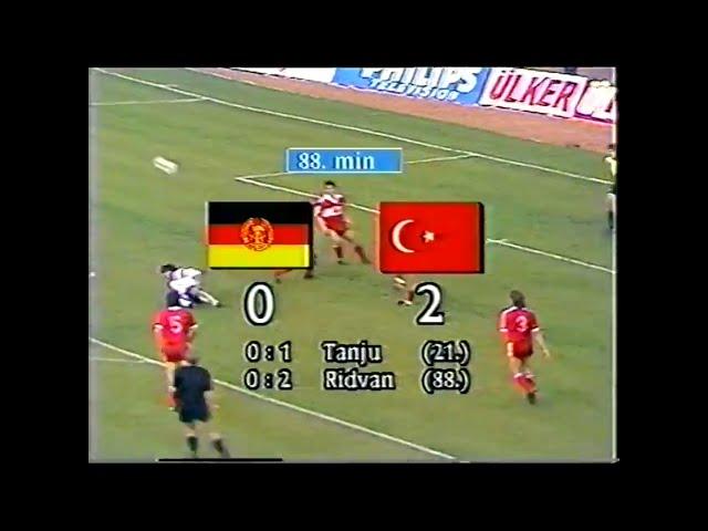 Doğu Almanya 0-2 Türkiye (12.04.1989)