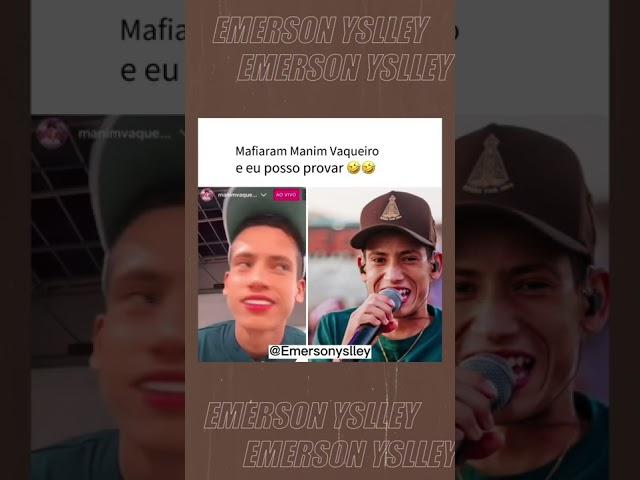 MANIM VAQUEIRO SE FERROU NESSA 