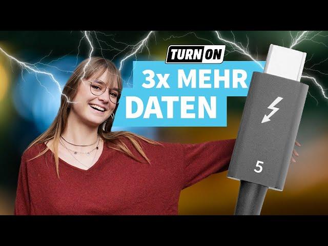 USB-C in richtig geil! Das kann Thunderbolt 5 wirklich!