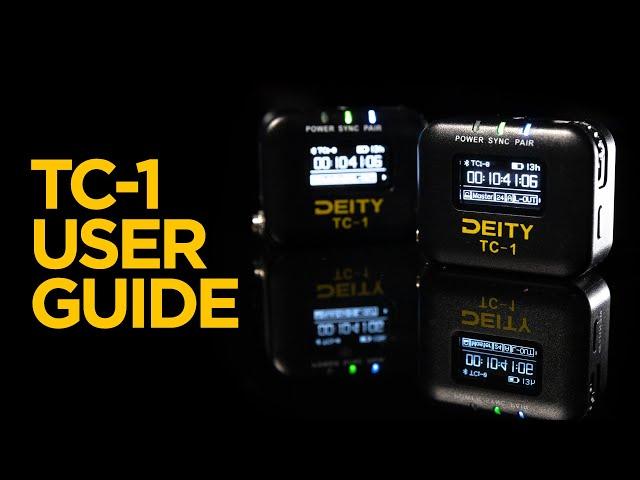 TC-1 User Guide | How to Use A Timecode Box