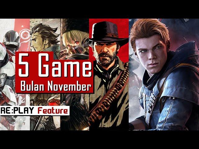 5 GAME di November 2019 versi Getech.ID