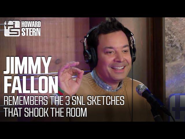 Jimmy Fallon Remembers the 3 "SNL" Sketches That Shook the Room