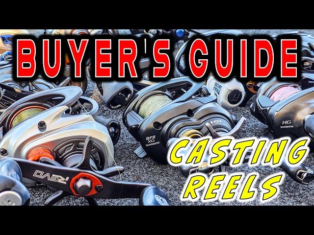 BUYER'S GUIDE: BEST CASTING REELS (BUDGET TO ENTHUSIAST BAITCASTERS)