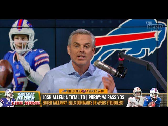 THE HERD | Colin Cowherd SHOCKED, Bills Should Win MULTIPLE Rings With Josh Allen, Best QB In NFL