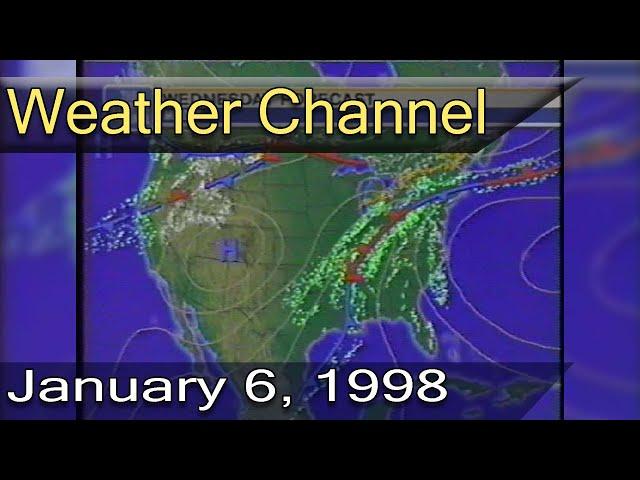 The Weather Channel - January 6, 1998