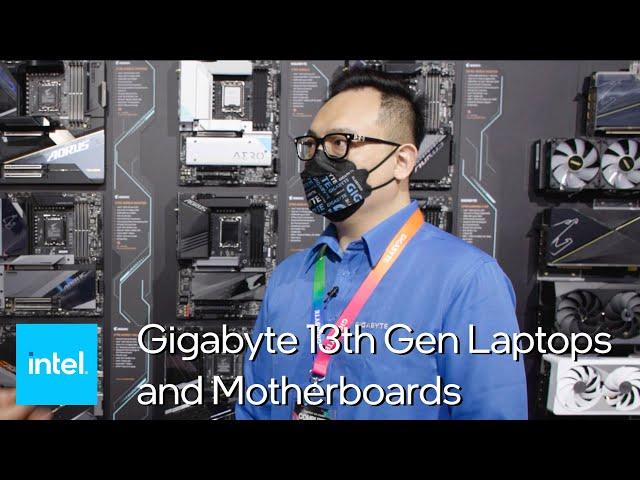 Intel x Gigabyte Computex 2023: 13th Gen Laptops Z790 Motherboards| Talking Tech | Intel Technology