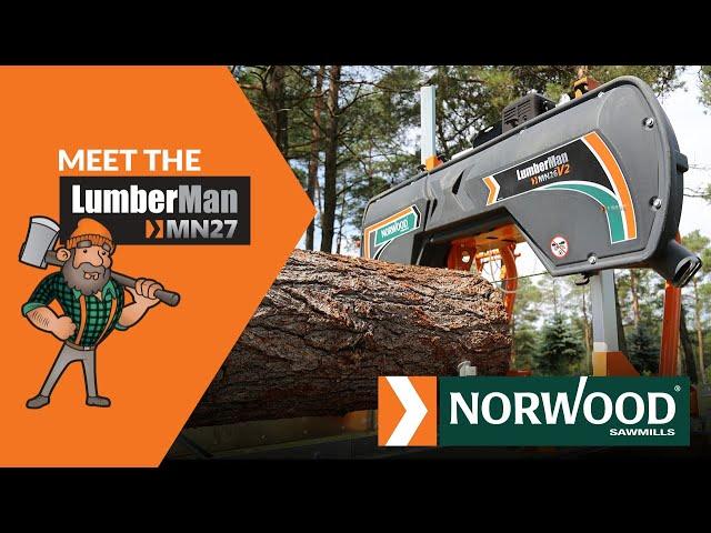 Norwood LumberMan MN27 Portable Sawmill - Take Your Projects to the Next Level