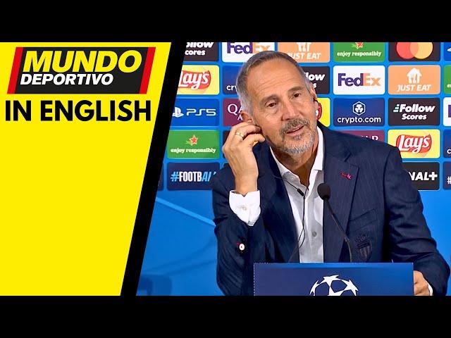 Adi Hütter Post-Match Press Conference | AS Monaco 2-1 FC Barcelona | Champions League