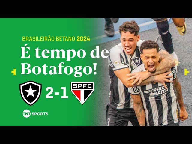 É CAMPEÃO! FOGÃO VENCE E GARANTE O TRICAMPEONATO BRASILEIRO! BOTAFOGO 2X1 SÃO PAULO