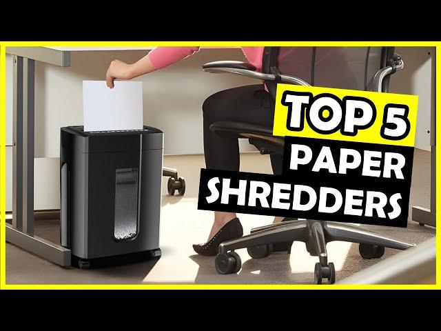 TOP 5: Best Paper Shredder of 2025 | for Home, Business