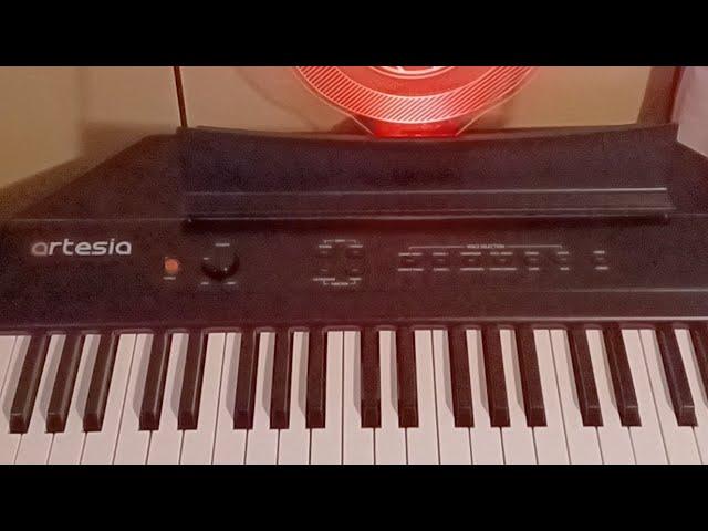 TRYING OUT THE ARTESIA PE-88W PERFORMER PIANO