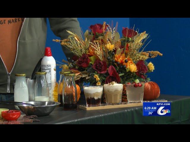 College Market Joins KPVI News Today to Show off Holiday Drinkss