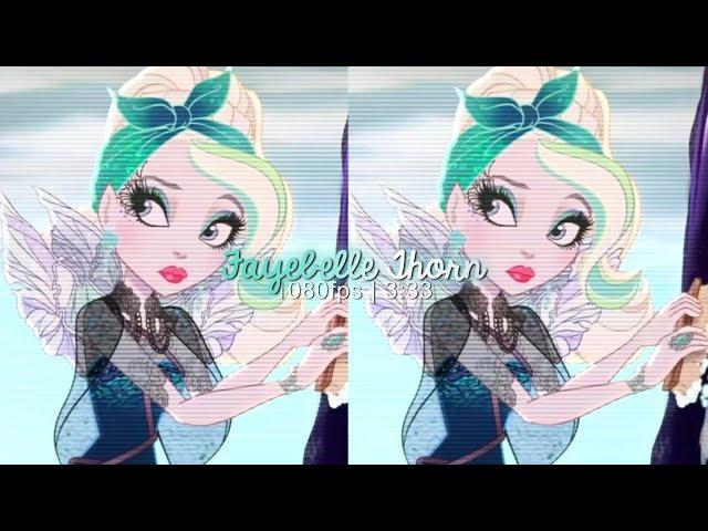 Fayebelle thorn scene pack | ever after high scene pack