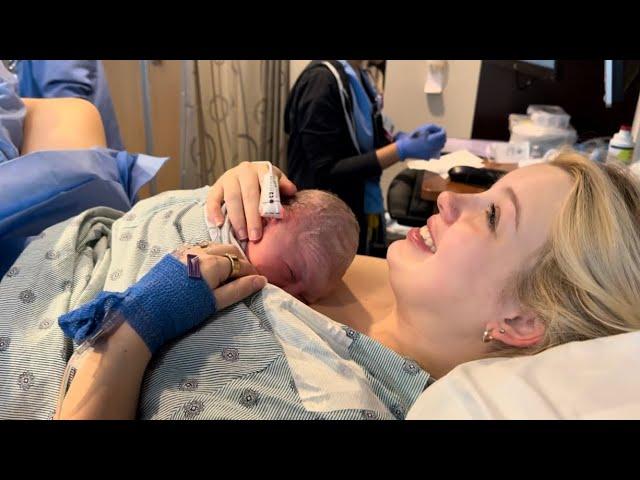 giving birth to baby #2 at 20 | My labor & delivery story time