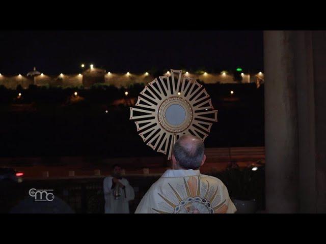 Jesus in agony: a holy hour for peace