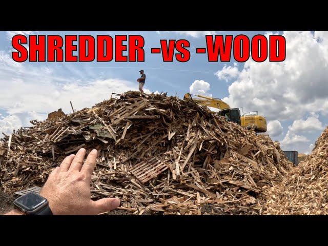 Intense Competition: Shredder vs Pallets & Logs Face Off