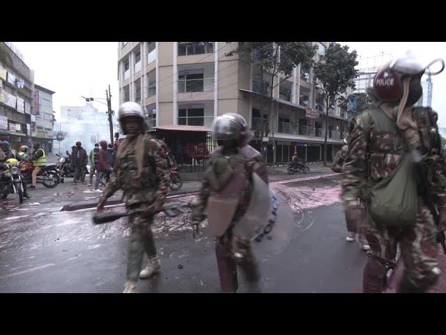 Kenyan police ban central Nairobi protests | REUTERS