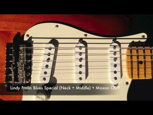 Fender Texas Special & Lindy Fralin Blues Special pickups Demo / Comparison