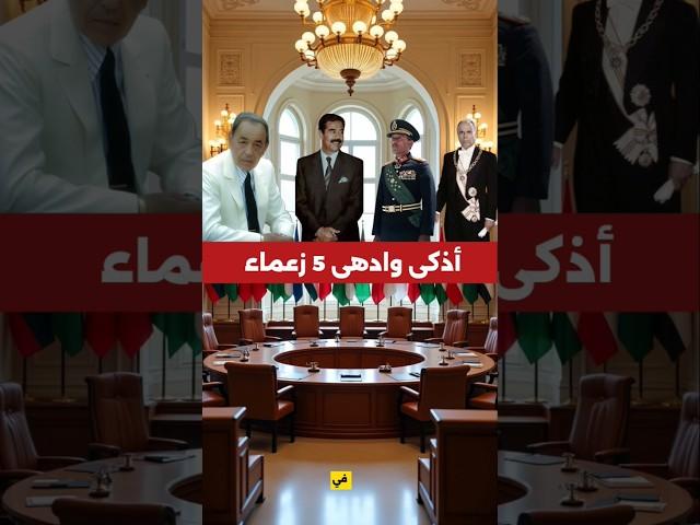أذكى 5 زعماء عرب غيّروا تاريخ الشرق الأوسط | عباقرة السياسة والحنكة