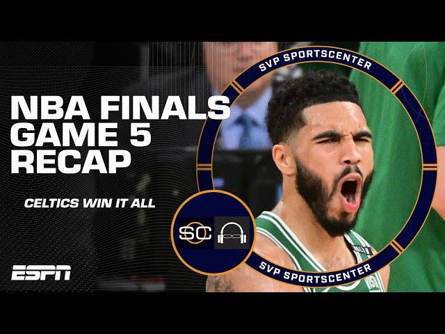 Recapping the Boston Celtics' NBA Finals Game 5 win to secure 18th championship ️ | SC with SVP
