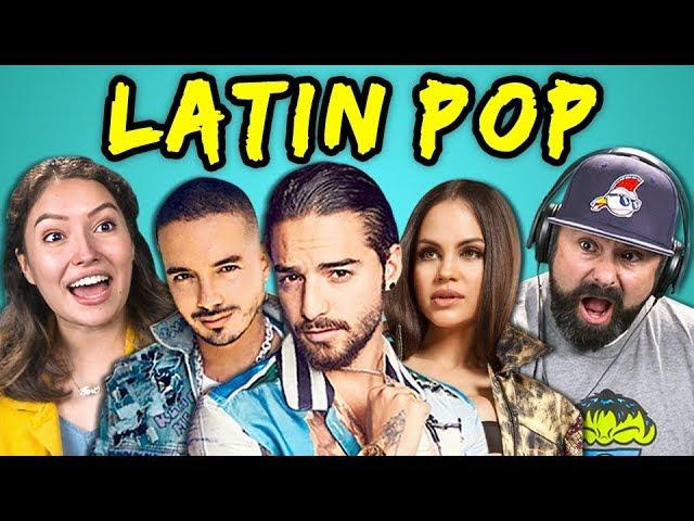 ADULTS REACT TO LATIN POP (Maluma, J Balvin, Sofía Reyes)