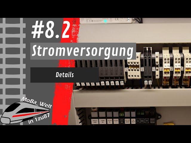 #8.2 Stromversorgung - Details | Meine Modelleisenbahn H0 | Modelrailway