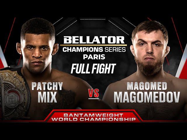 Patchy Mix vs Magomed Magomedov (Bantamweight World Title Bout) | Bellator Paris