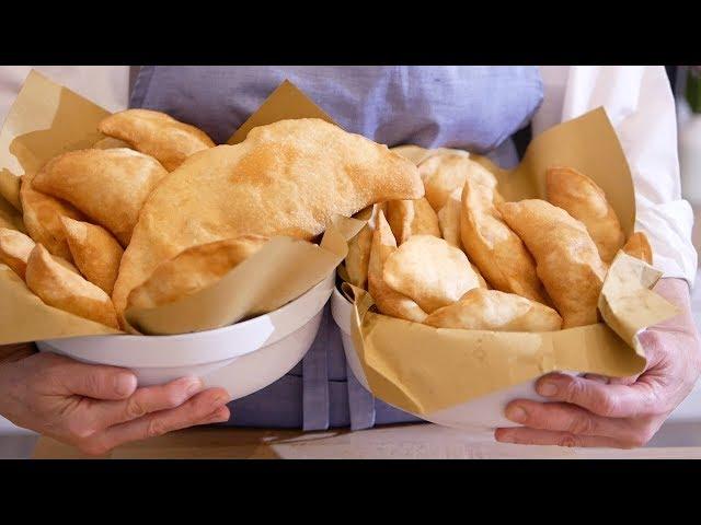 Home-made Panzerotti (Fried Pizza) | Traditional Recipe from Apulia