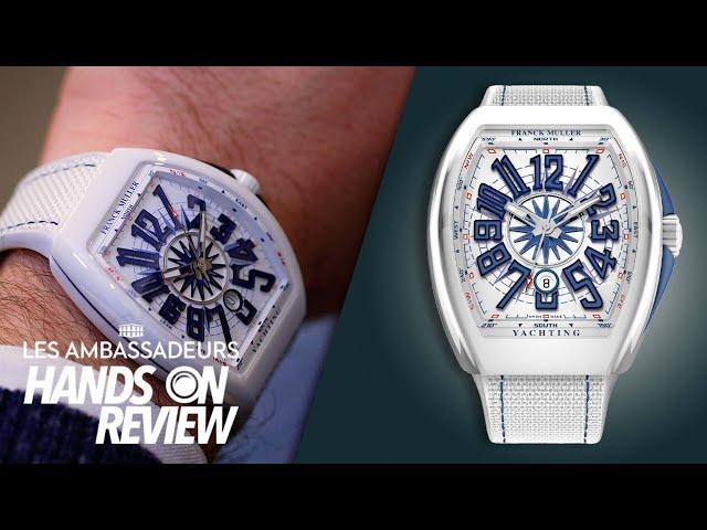 FRANCK MULLER VANGUARD YACHTING CERAMIC 2022 - Hands on Review