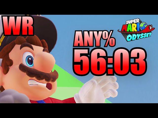 [WR] Super Mario Odyssey Any% Speedrun in 56:03.983