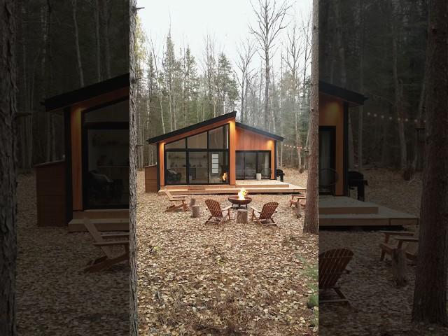 Cozy Scandinavian Tiny Home w/ Minimalist Design Deep in the Woods!